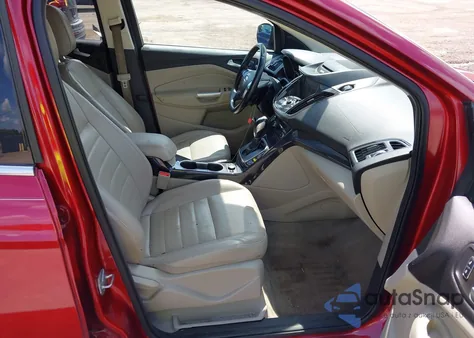 2014 Ford Escape Titanium z USA, uszkodzony, nr VIN 1FMCU0J95EUA74427